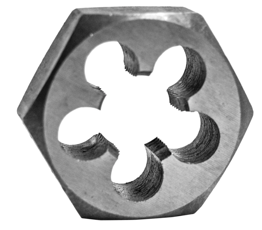 1/2-13 NC HEX DIE