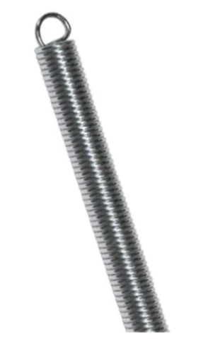 3/16X2-1/2X.025" EXTENSION SPRING, 2/PK