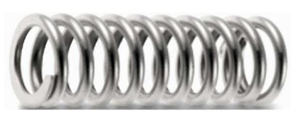 11/16X1-1/4X.042" COMPRESSION SPRING, 2/PK