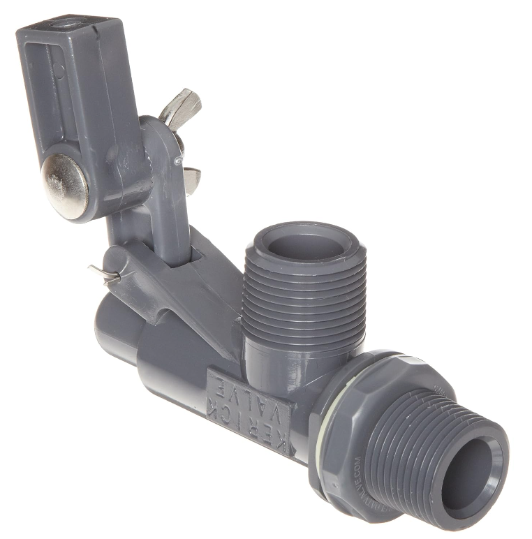 3/4" PVC FLOAT VALVE, MIP IN/OUT
