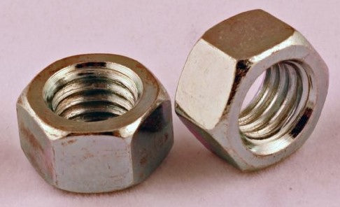 2-1/4"-4-1/2 GR2 HEX NUTS NC ZP