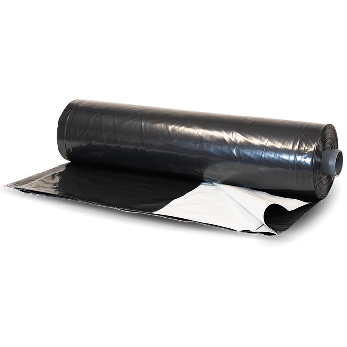 6MIL 25'X100' SILAGE TARP BLACK/WHITE