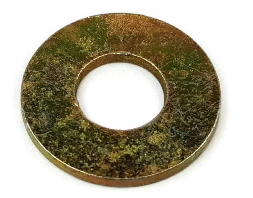 5/8" SAE FLAT WASHERS MED. CARBON THRU-HARDENED ZINC-YELLOW 50/BX