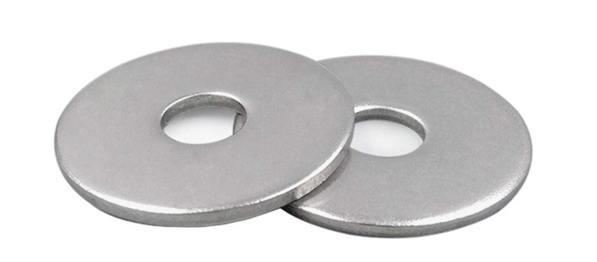 1/4" X 1" SST FENDER WASHERS [100/BOX]