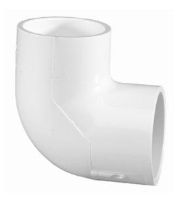 6" 90' ELBOW, SCH 40 PVC, SLIP