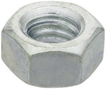 1" GR8 NC HEX NUTS, ZINC PLATED