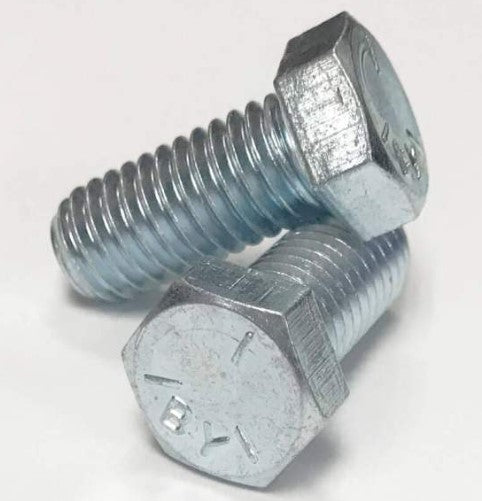 1/2"-13x1 3/4",(FT) HEX CAP SCREWS GR 8 ZINC