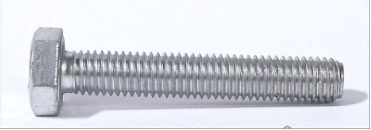 5/16"-18x1 1/4" HEX CAP SCREW, GR 8 NC, ZINC [100BX]