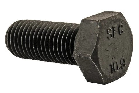 M16-1.50X40MM METRIC HEX CAP SCREWS, GR 10.9, ZY [25/BOX]