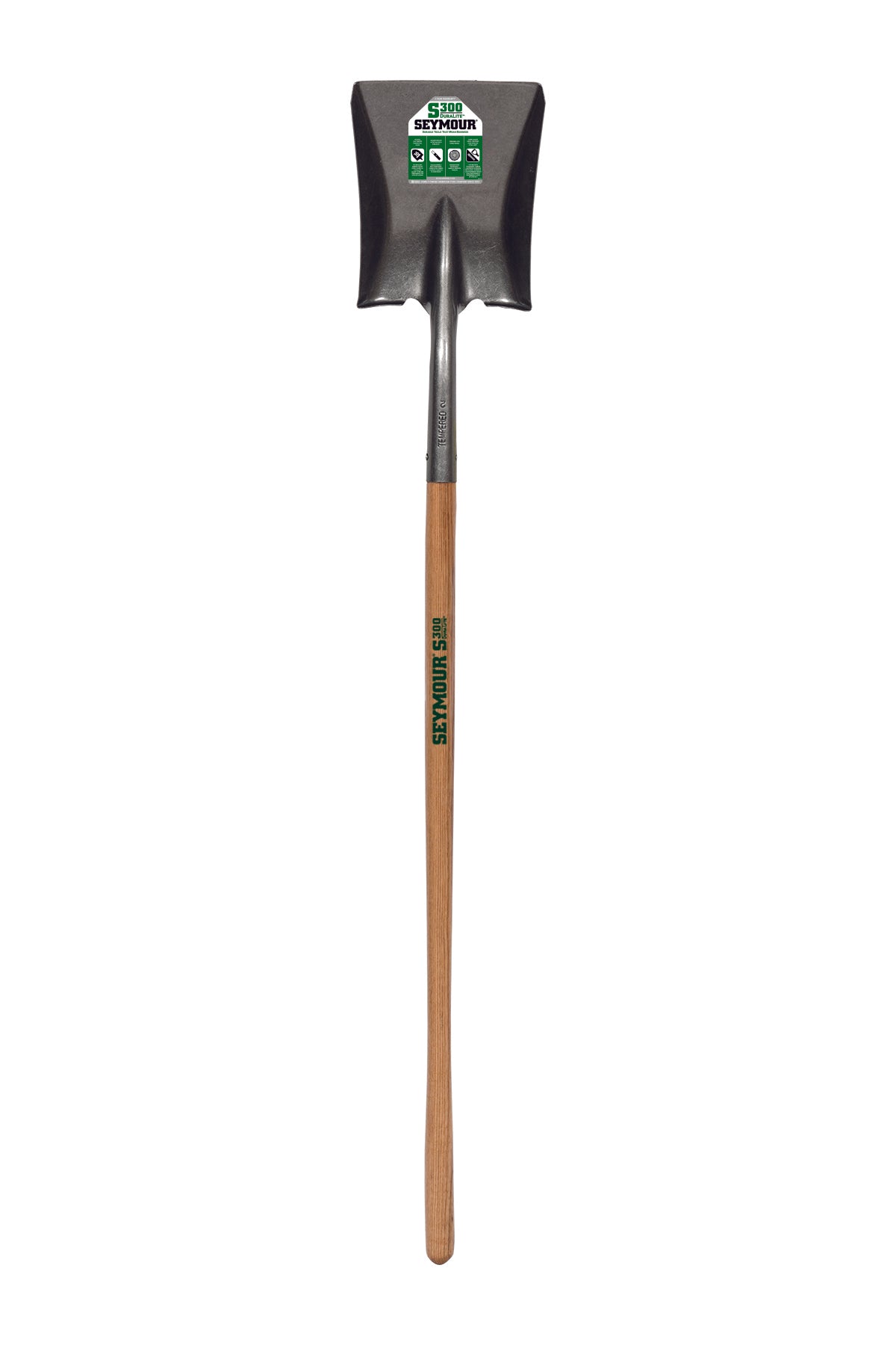 #2 SP SHOVEL, 44" HARDWOOD HANDLE