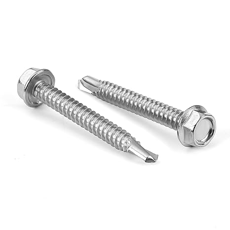 #12x1 1/4", HWH S/D SCREWS [100/BOX]