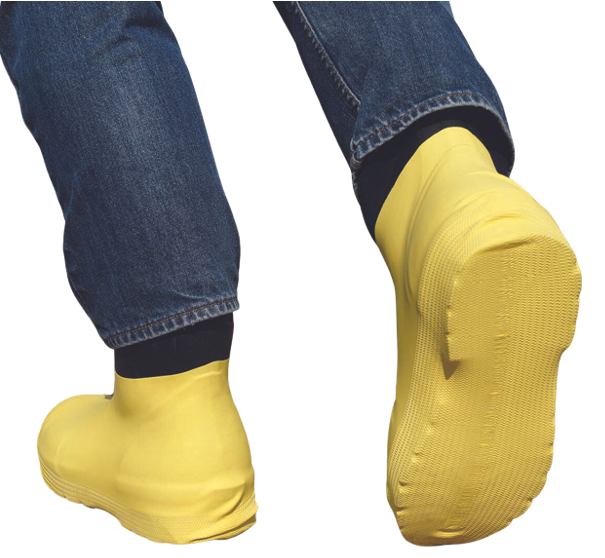 BOOT SAVER,DISP. OVERSHOE,YLW [100/BOX]