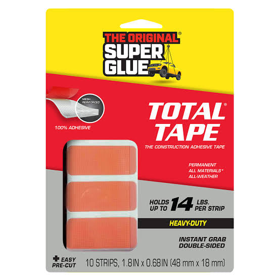 TOTAL TAPE PRECUT, 12