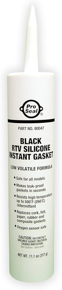 PROSEAL BLK GSKT, 11.1oz CARTRIDGE, 12