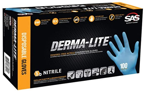 XL - POWDER FREE DERMA-LITE [100/BX]