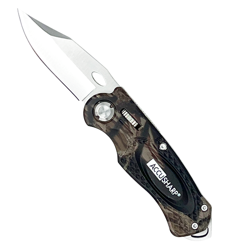 ACCUSHARP SPORT KNIFE, CAMO