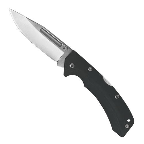 ACCUSHARP LOCKBACK KNIFE-BLACK