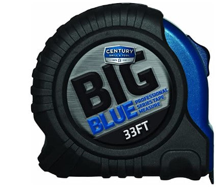 BIG BLUE 33' TAPE MEASURE