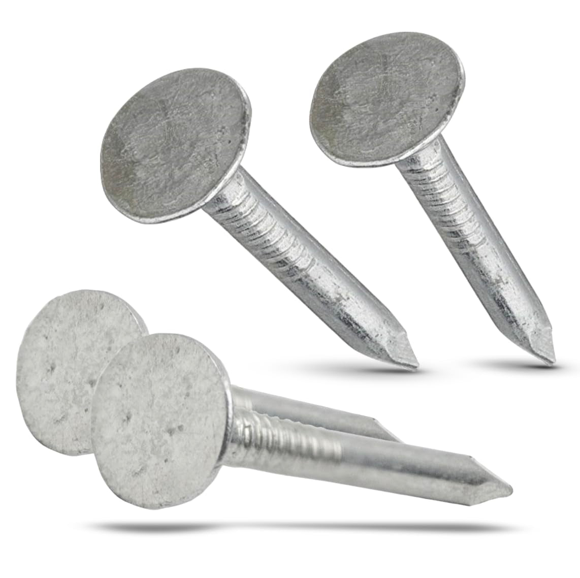 1" HOT-DIPPED-GALV, HAND DRIVE ROOFING NAIL [50LB]
