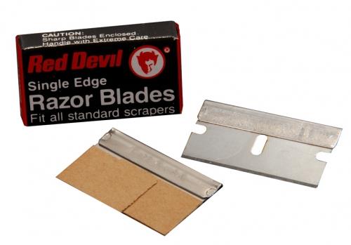SINGLE EDGE RAZOR BLADES, 10/PK