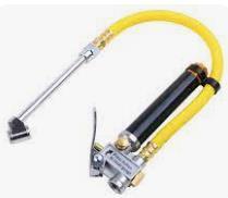 DUAL FOOT INFLATOR WITH GAUGE