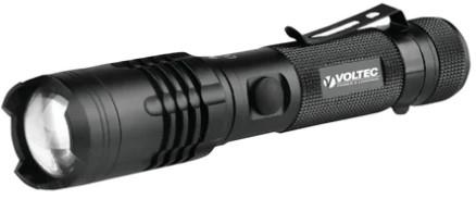 RECHARGEABLE LED FLASHLIGHT, 10 WATT 850 LUMEN, USB CABLE, HI&LO
