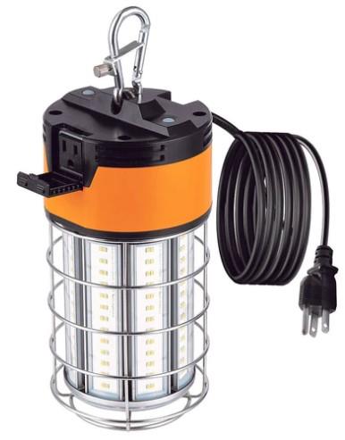 LED TEMP LIGHTING, 12K LUMEN BULB, 6FT 16/3  CORD, 5K KELVIN, 5-