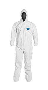 TUFF GARD, 3X-LARGE MICROPORUS COVERALL WITH HOOD [25/BOX]
