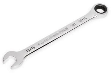 13/16" 12 POINT RATCHETING COMBINATION WRENCH, 90-TOOTH, GEARWRE