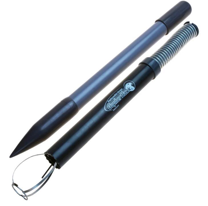 GOPHERHAWK TRAPPING SET, INCLUDES TRAP, WEDGE AND PROBE