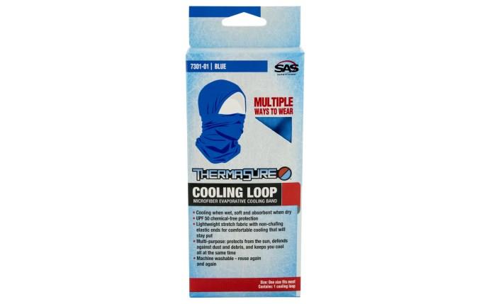 MICROFIBER COOLING BAND/LOOP - BLUE