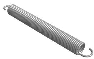 14 INCH HIGH CARBON STEEL EXTENSION SPRING