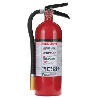 PRO 5 MP ABC FIRE EXTINGUISHER W/ WALL HOOK, 5 LB, KIDDE