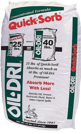 OIL-DRI QUIKSORB ABSORBENT - 25LB BAG