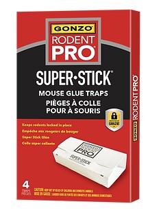 STICK MOUSE GLUE TRAPS BOX STYLE (4PK)