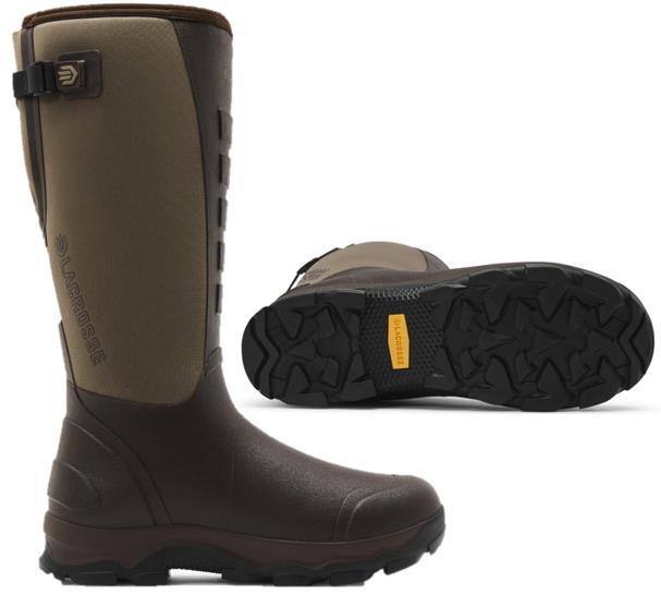ALPHA LITE II 16" CHORE BOOT, MENS SIZE 9, COFFEE