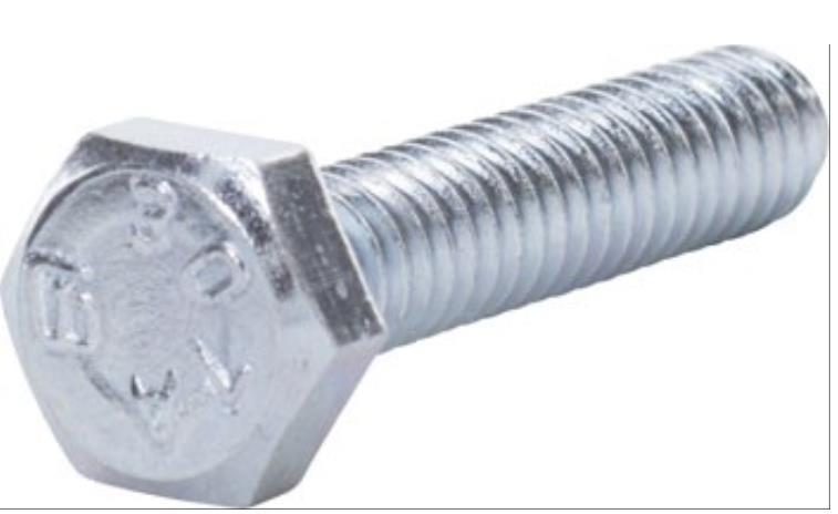 1/2"-13x1 1/2",(FT) GR2 HEX CAP SCREW ZINC [300/BOX]