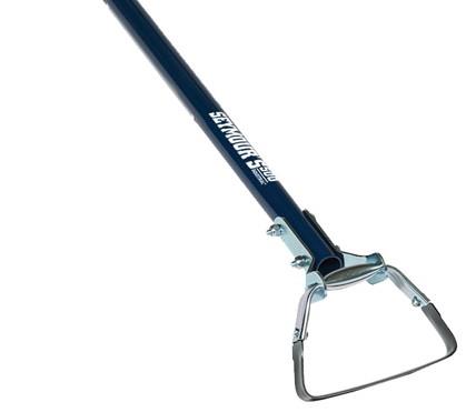 HOLA HOE, 60" BLUE POWDER COATED ALUMINUM HANDLE