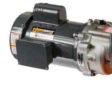 DRIVE UNIT .50HP 1PH 50/60HZ 115/230V 358RPM 56CZ