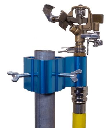 POST MOUNT SPRINKLER WITH IMPULSE HEAD