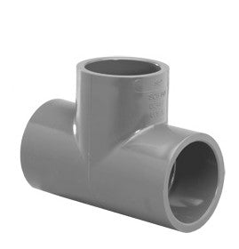 6" TEE, SCH 80 PVC