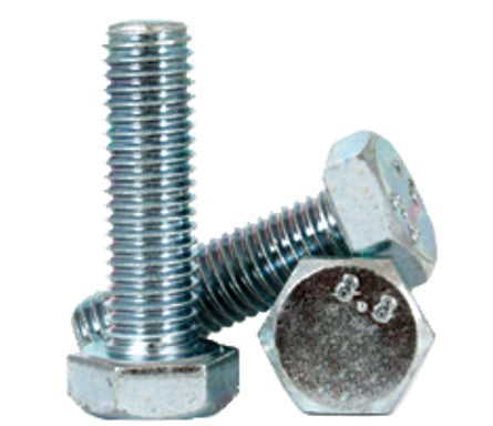 M7-1.00 x 40 MM,(FT) DIN933 / ISO4017 COARSE HEX CAP SCREWS 8.8