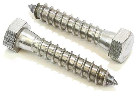 3/8X2" HEX LAG BOLTS [100/BX]