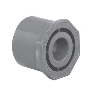 1-1/4 X 3/4 BUSHING, SPGT X SLIP, SCH 80 PVC