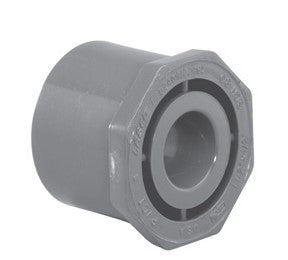 3 X ¾ SP x Slip SCH 80 REDUCER BUSHING (Flush Style)