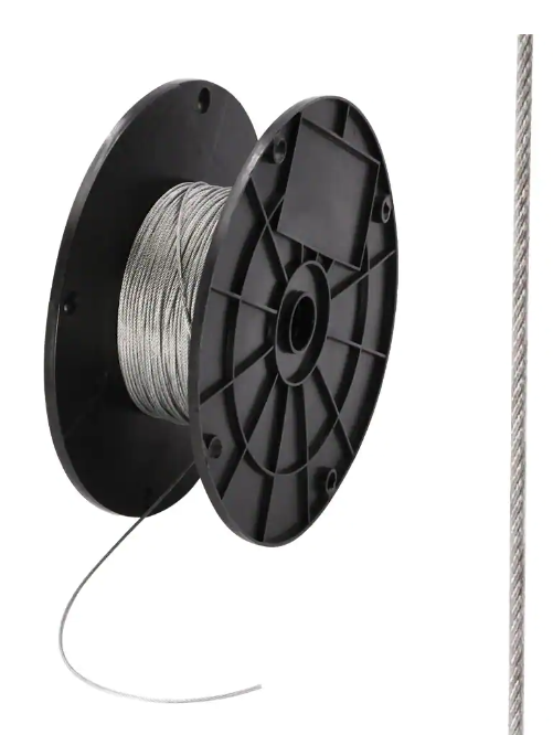 3/32" X 500' GALV. CABLE, 7X7