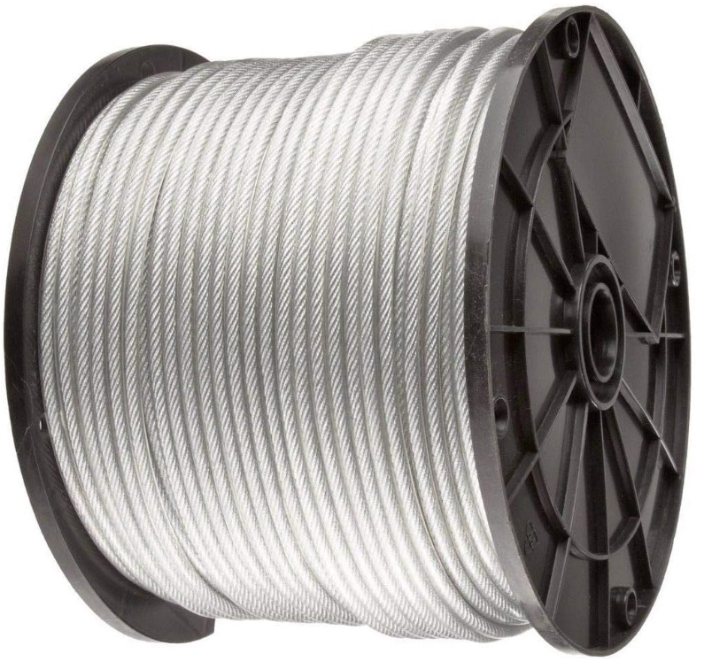 3/32" X 500' 7X7 S.S. CABLE