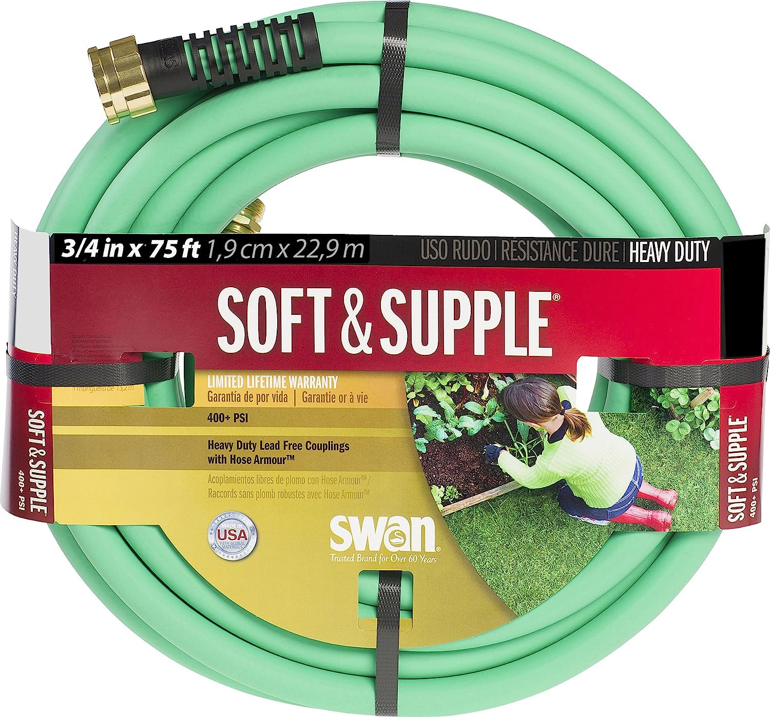 3/4X75 SOFT & SUPPLE GARDEN HOSE