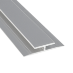 ALUMINUM FLAT DIVIDER TRIM 8' CLR STAIN