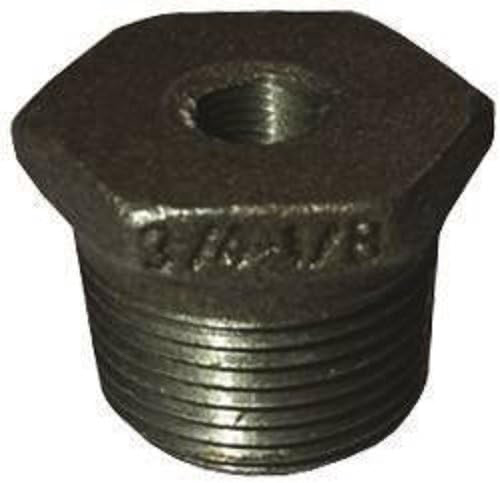 3/4"X1/8" BLACK HEX BUSHINGS